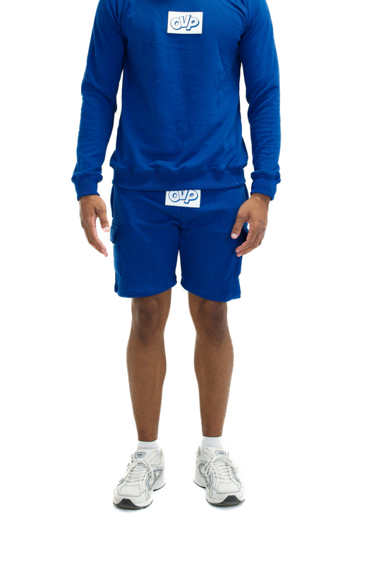 SUMMER ESSENTIALS ROYAL BLUE SHORTS