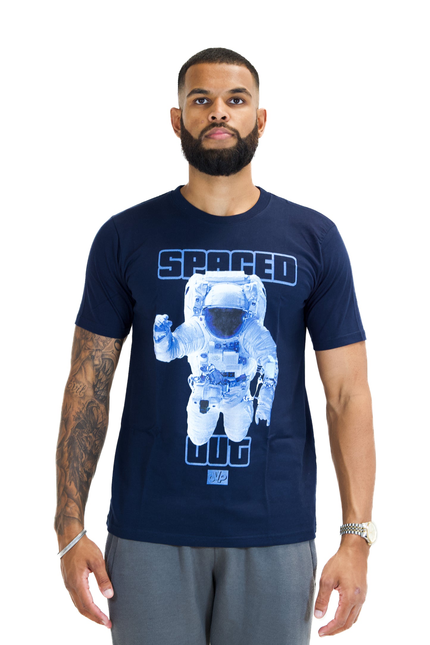 SPACED OUT 2.0 GRAPHIC T-SHIRT NAVY