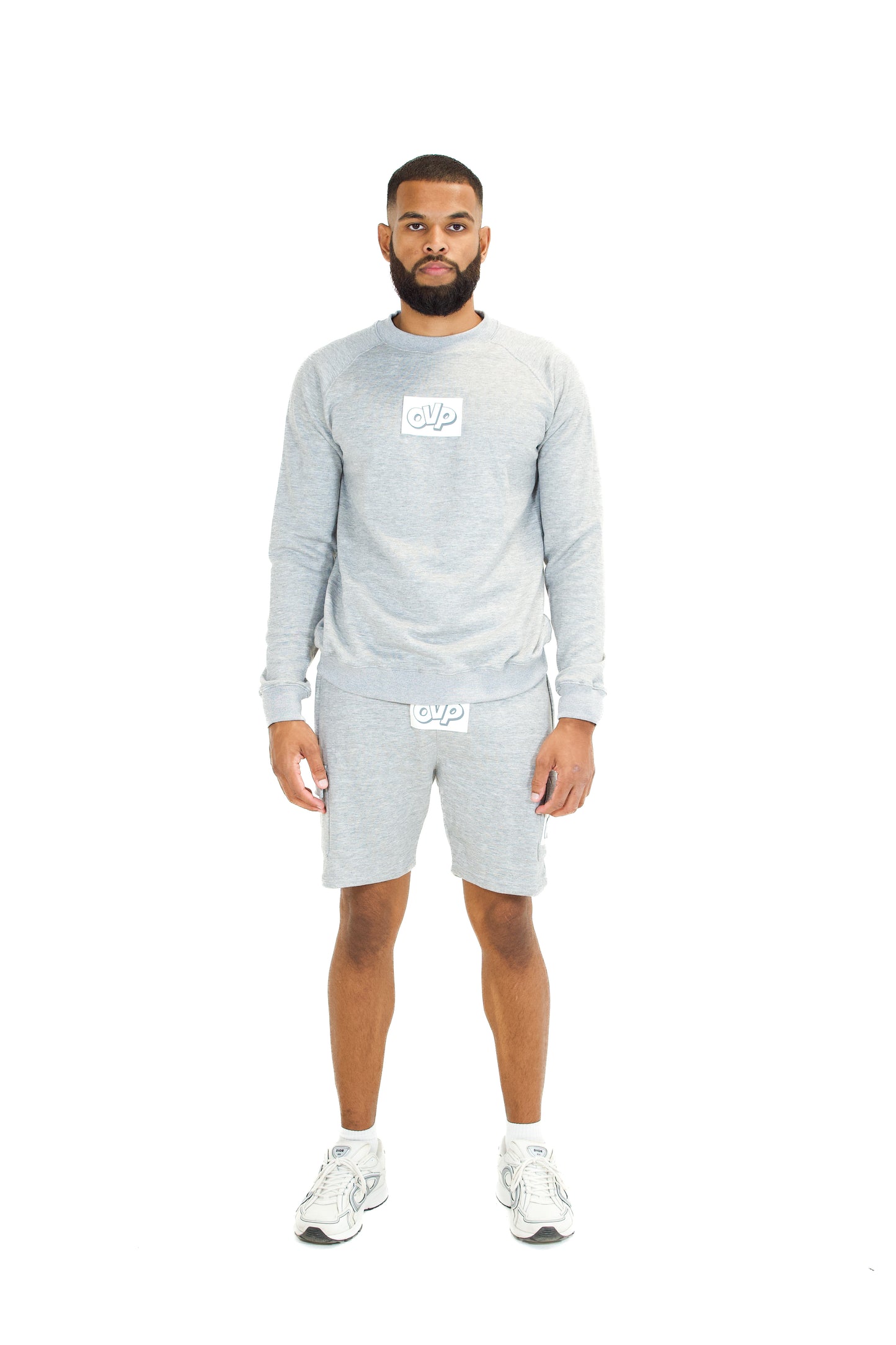 SUMMER ESSENTIALS GREY JUMPER