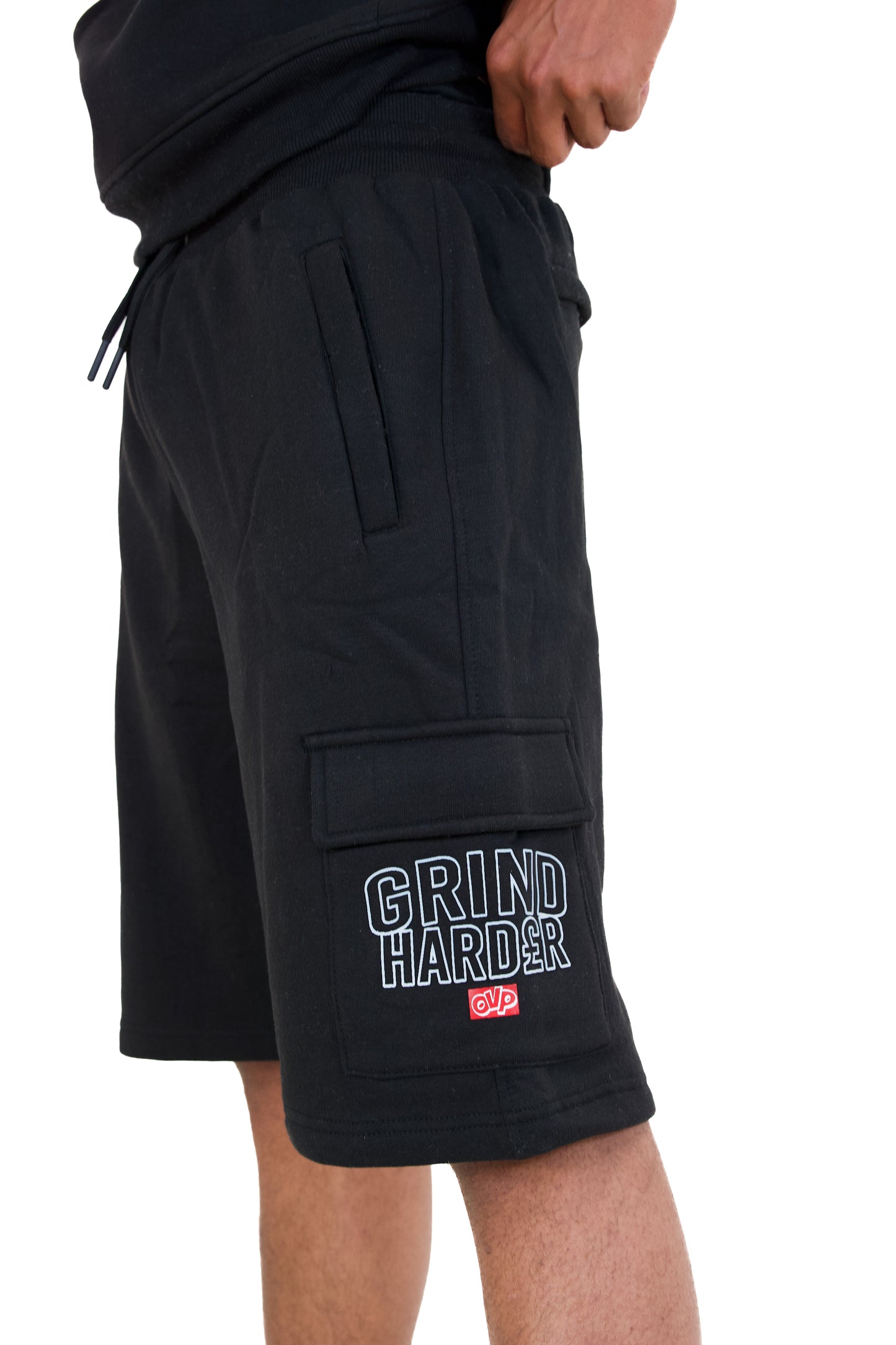 GRIND HARDER SHORTS BLACK