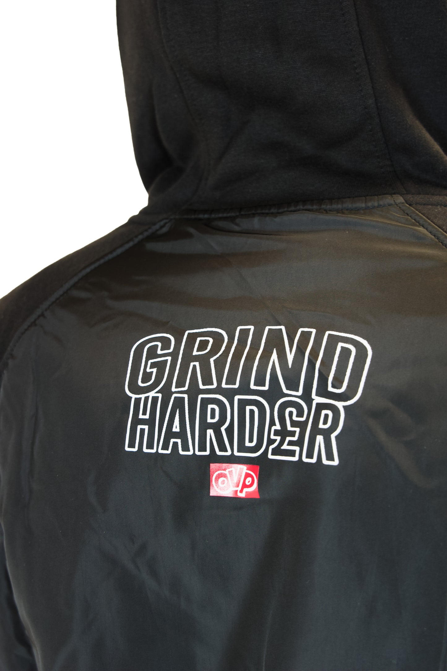 GRIND HARDER HOODIE BLACK