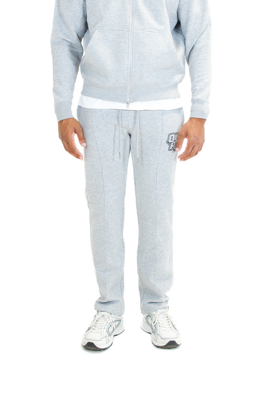 ESSENTIAL STRAIGHT LEG JOGGERS GREY