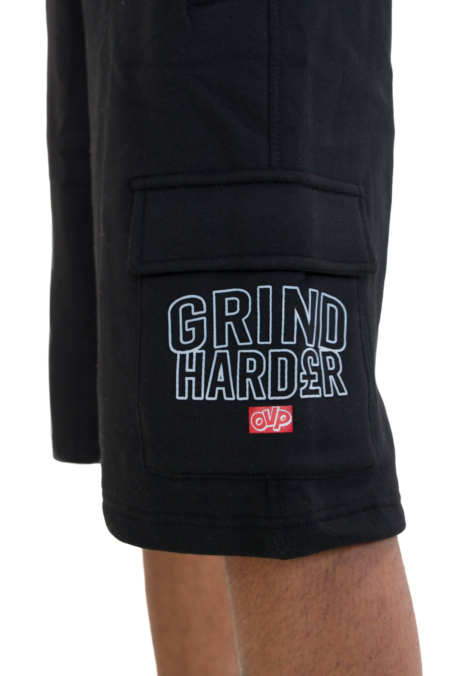 GRIND HARDER SHORTS BLACK