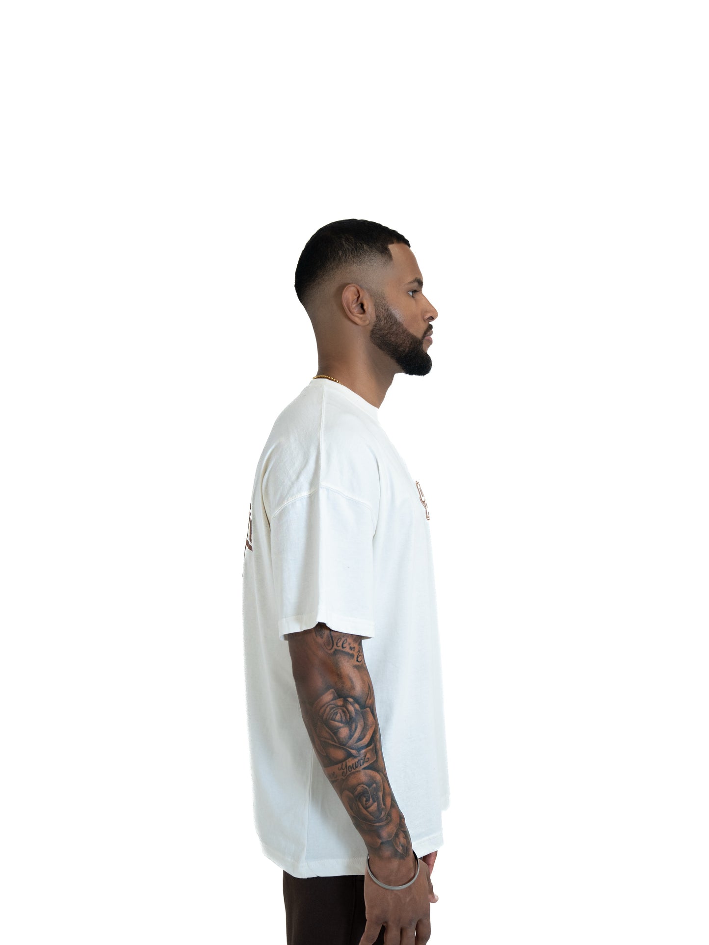 OFFWHITE & BROWN OVP WORLDWIDE T-SHIRT