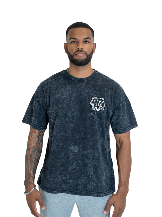 ACID WASH & WHITE OVP WORLDWIDE T-SHIRT